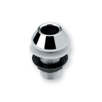 Base in ottone per doccia estraibile con foro 22mm