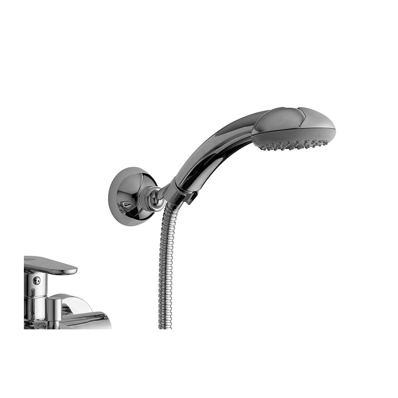 Miscelatore vasca con set doccia Paffoni Green ottone cromato