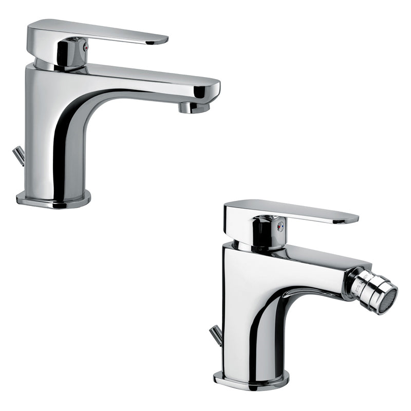 Set di miscelatori Paffoni Green lavabo e bidet