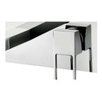 Miscelatore lavabo incasso Paffoni Effe con piastra in acciaio inox