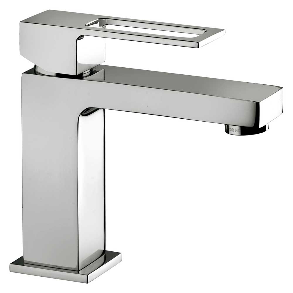 Miscelatore lavabo senza scarico Paffoni Effe con set 2 flessibili inox