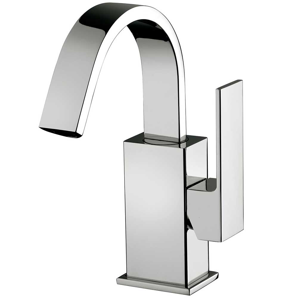 Miscelatore bidet ottone cromo lucido senza scarico Paffoni Elle con canna orientabile