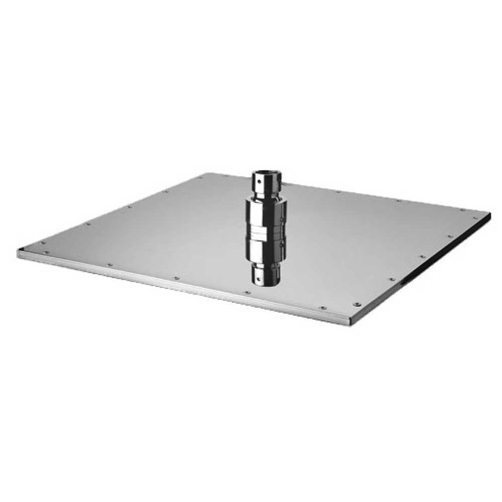 Soffione doccia anticalcare 20x20 cm Paffoni Syncro con snodo