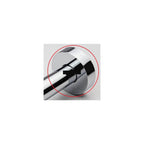 Rosone abs codice ZSOF051CR con guarnizione per braccio doccia Paffoni