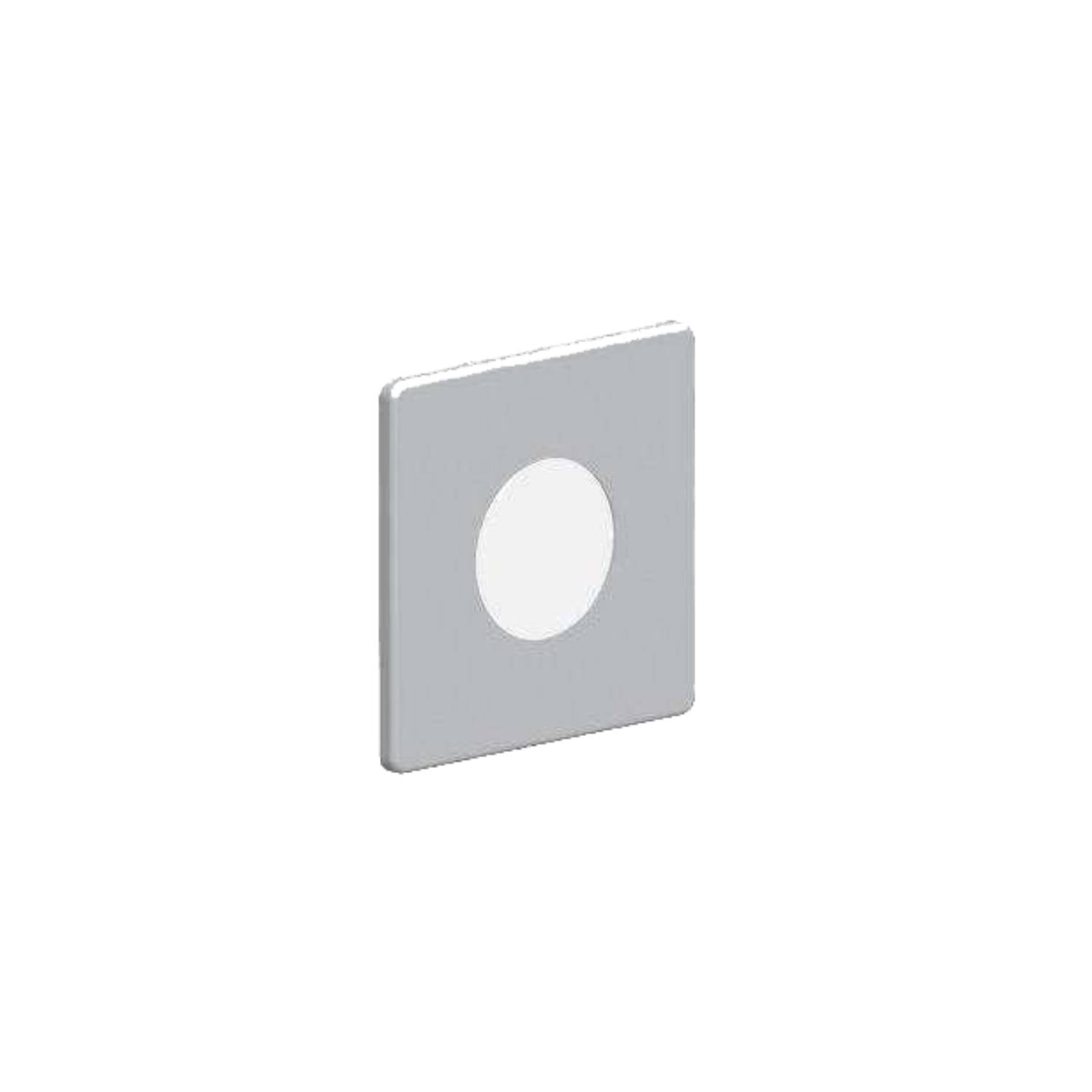 Piastra 1 foro ABS codice ZPIA026CR con guarnizione per miscelatore incasso Cromo Paffoni