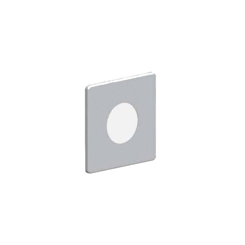 Piastra 1 foro Metallo codice ZPIA026CR/M con guarnizione per miscelatore incasso Cromo Paffoni