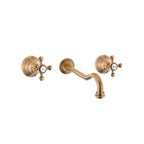 Batteria lavabo incasso 3 fori serie Belinda modello FBLV003BR colore bronzo Paffoni