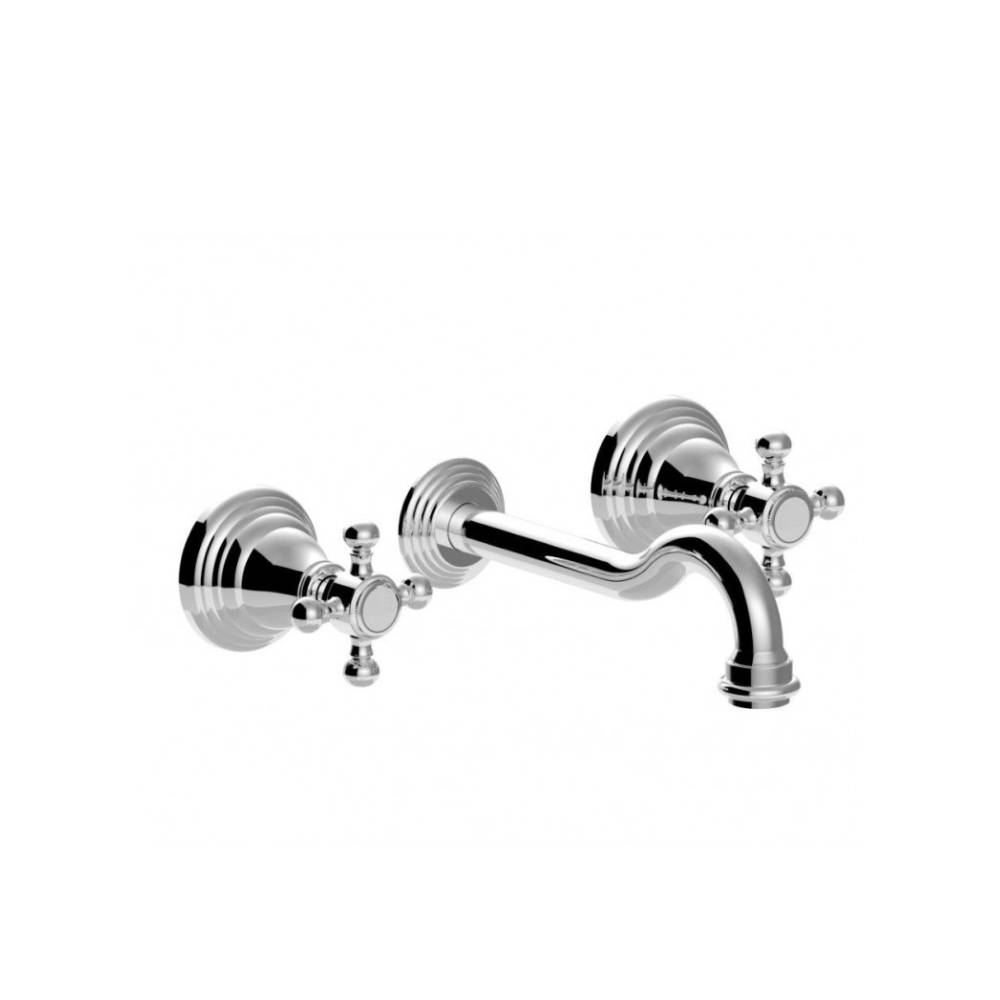 Batteria lavabo incasso 3 fori serie Belinda modello FBLV008CR cromato Paffoni