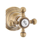 Batteria lavabo incasso 3 fori serie Belinda modello FBLV008BR colore bronzo Paffoni