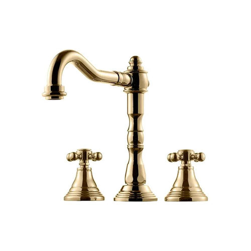 Batteria lavabo serie Belinda modello FBLV055BR colore bronzo Paffoni