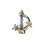 Gruppo monoforo bidet serie Belinda modello FBLV135CO cromato oro Paffoni