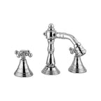 Batteria bidet 3 fori con canna orientabile e scarico automatico serie Belinda modello FBLV118CR cromato Paffoni
