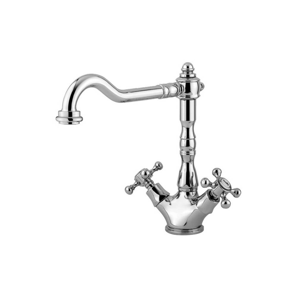 Gruppo monoforo lavello serie Belinda modello FBLV180CR cromato Paffoni