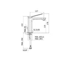 Miscelatore lavabo senza scarico Paffoni serie Tilt - Cromo