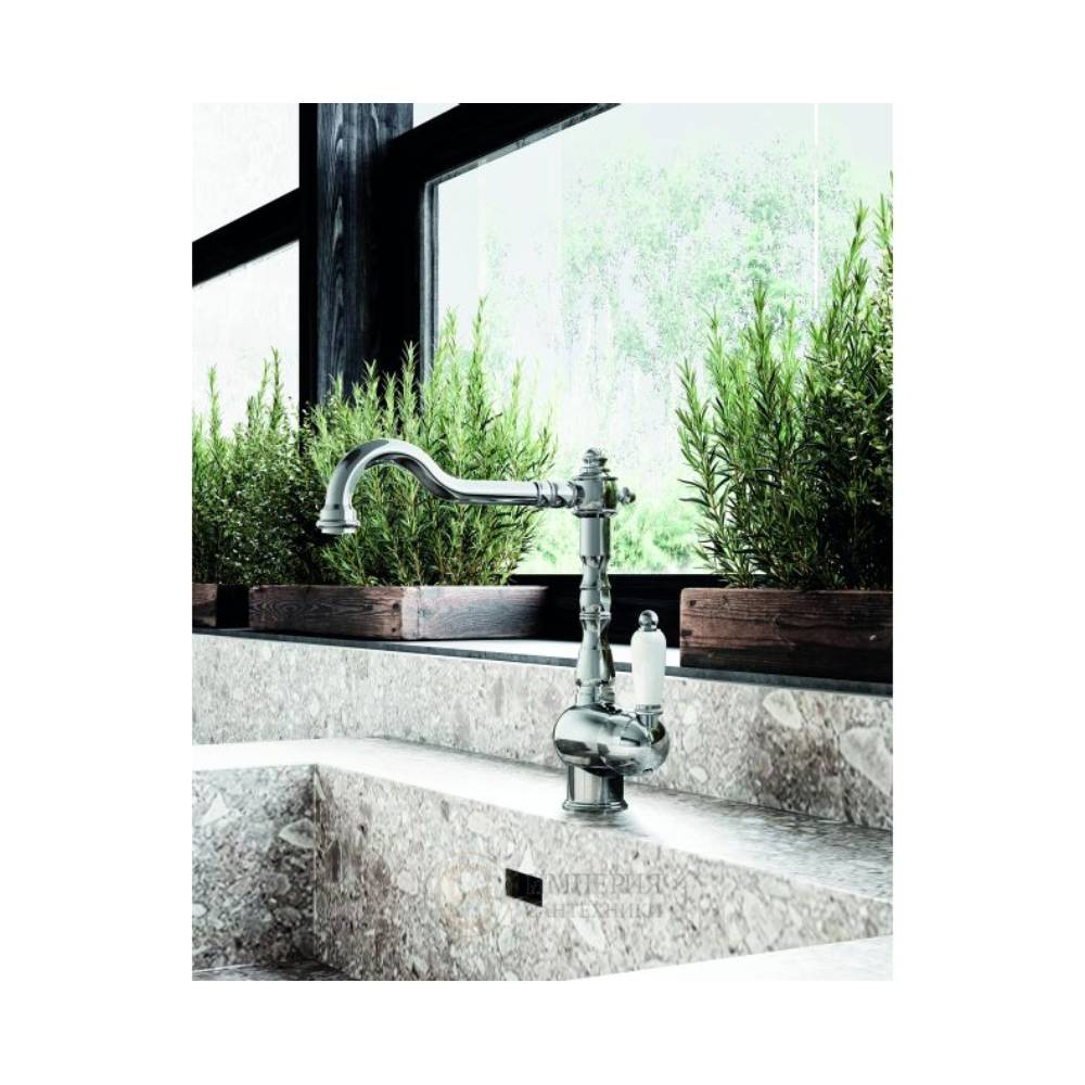 Miscelatore lavello serie Melissa modello FME181CR cromato Paffoni