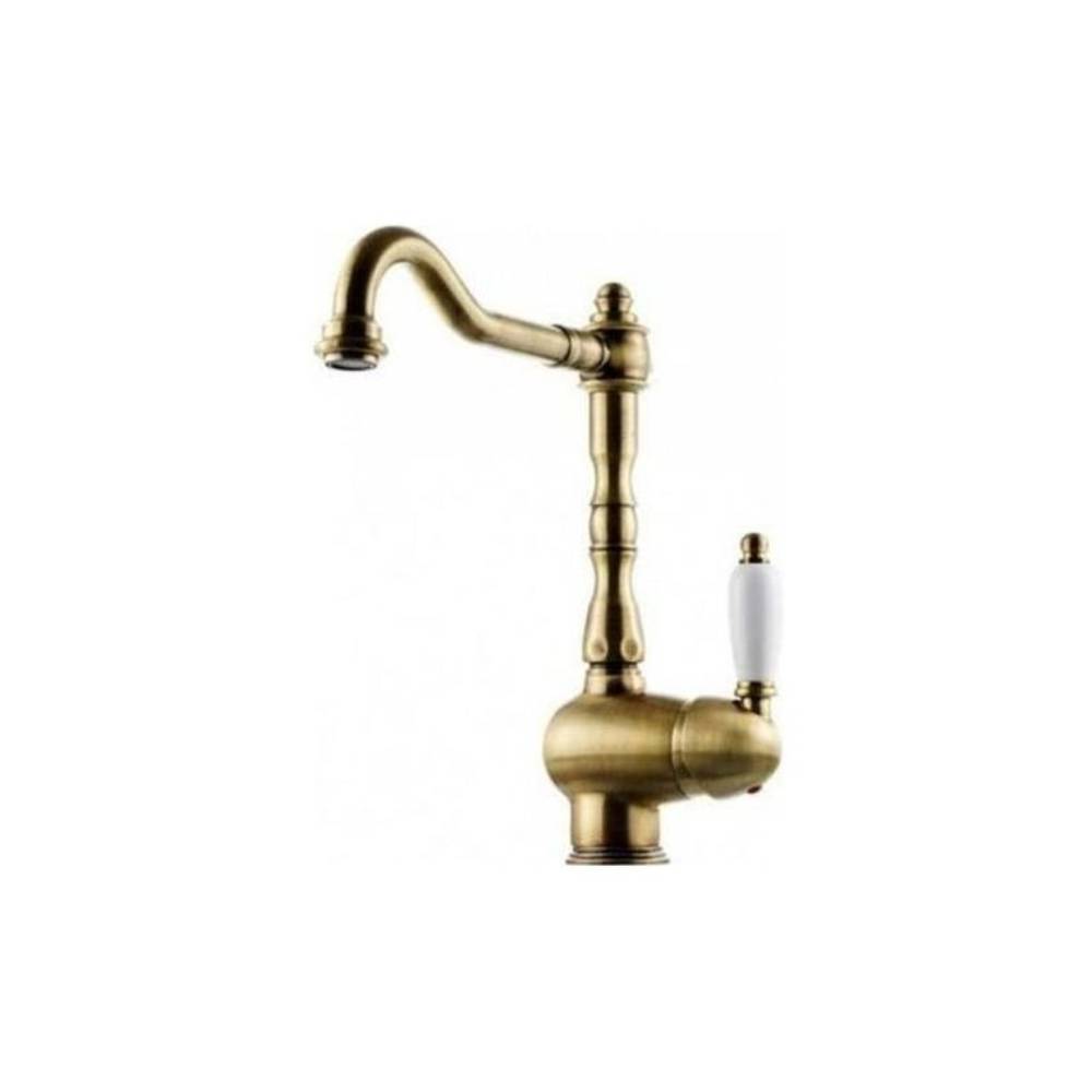 Miscelatore lavello serie Melissa modello FME181BR bronzo Paffoni