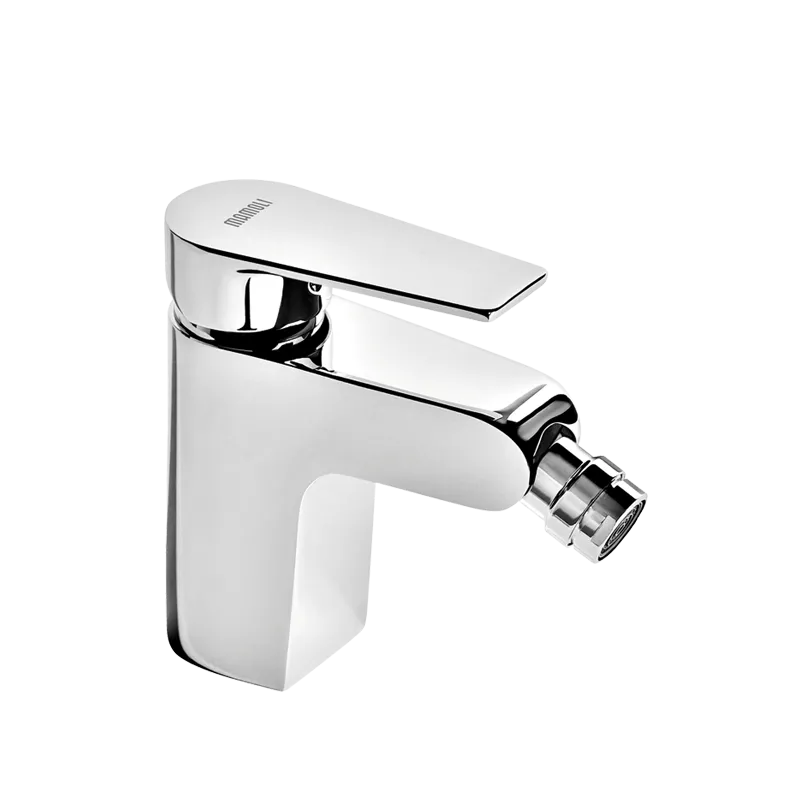 Miscelatore monocomando Bidet con scarico finitura cromata collezione LOGOS di Mamoli Rubinetterie