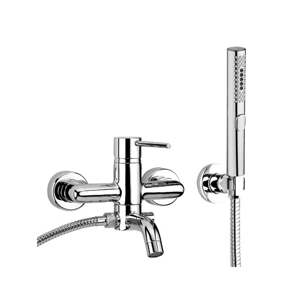 Set di Rubinetti Vasca con Set Doccia