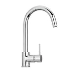 Miscelatore monocomando per lavello cucina in ottone Cromo collezione Pico di Mamoli Rubinetterie