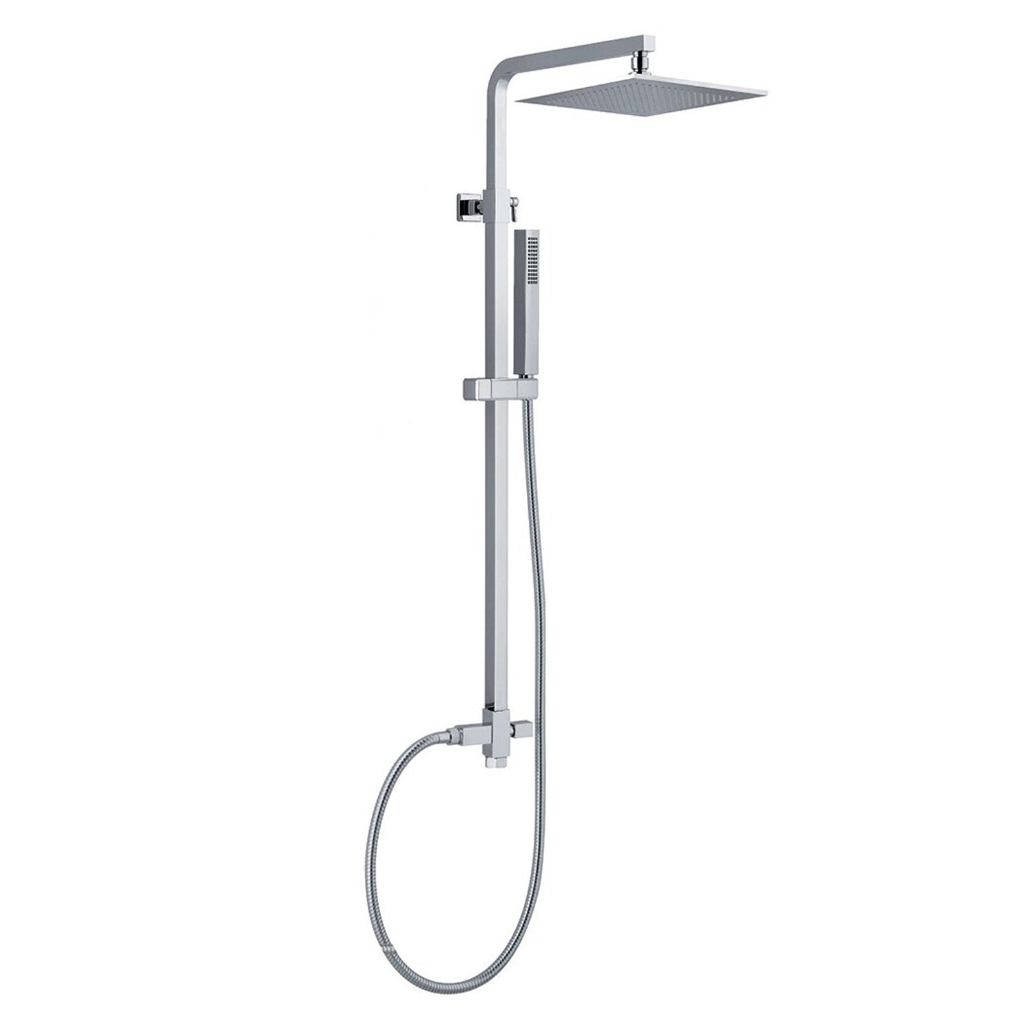 Colonna doccia quadra 25mm con soffione