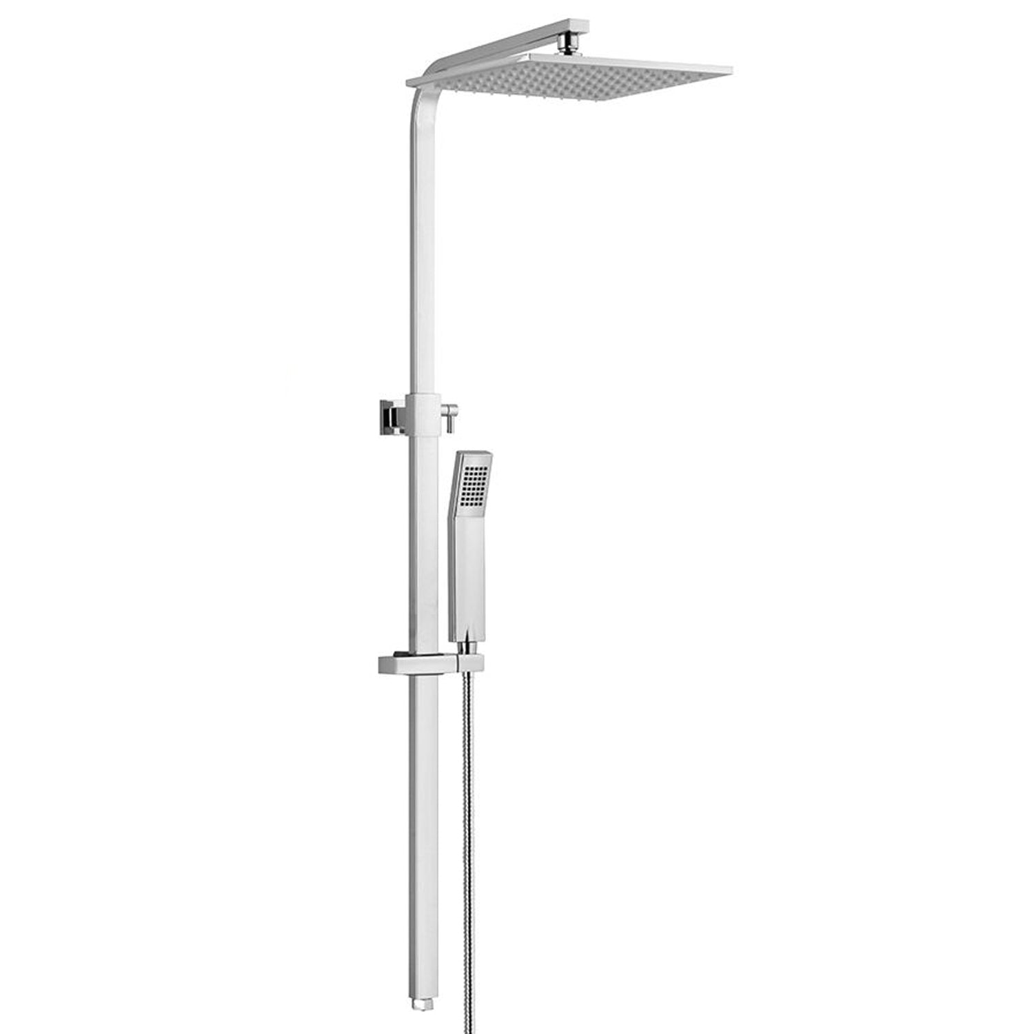 Colonna doccia rettangolare 30x18mm con supporto