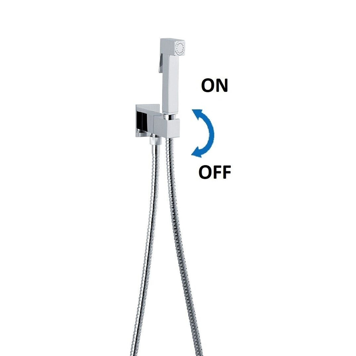 Set idroscopino acqua fredda monogetto con doccia Square