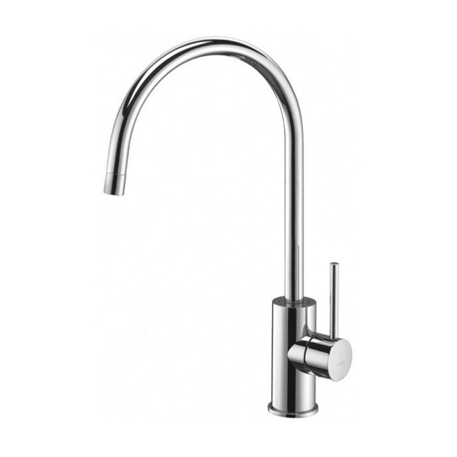 Miscelatore Lavello monoforo con canna orientabile Paffoni Light LIG180CR