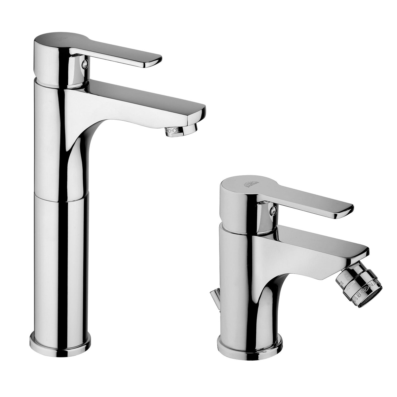 Set Paffoni Red miscelatore lavabo alto e bidet