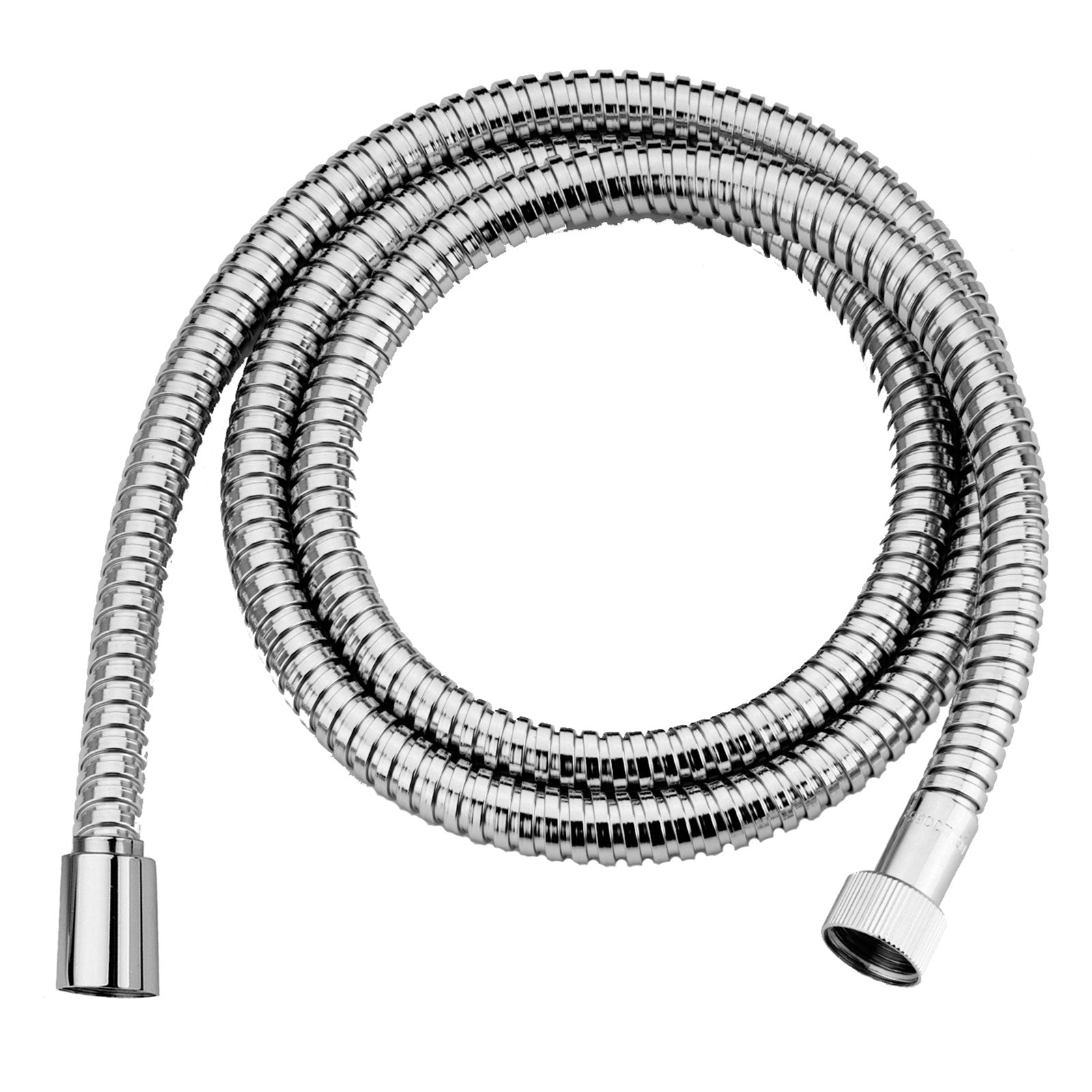 Flessibile per vasca o doccia da 200 cm cromato a doppia aggraffatura Paffoni ZFLO002
