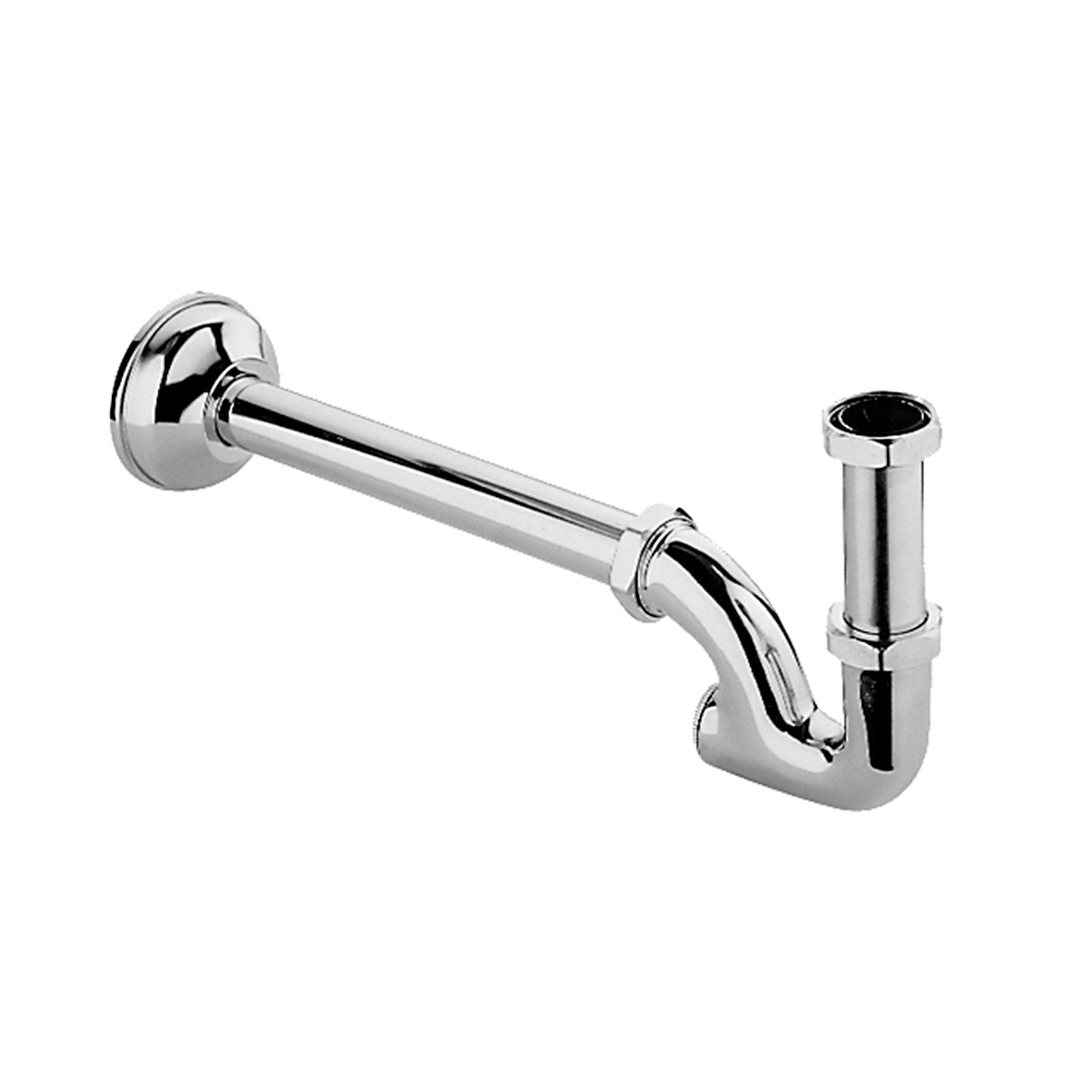 Sifone per bidet Paffoni ottone cromato attacco da 1