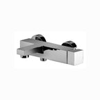 Miscelatore vasca senza duplex codice EL022CR leva Cubo serie Elle Cromo Paffoni