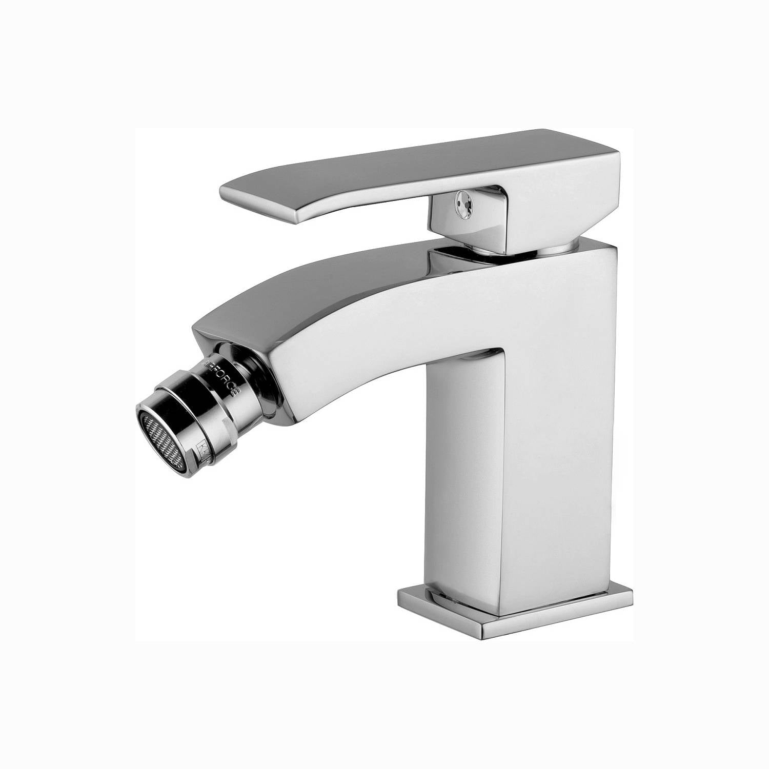 Miscelatore bidet con scarico clic-clac serie Level codice LES131KCR Cromo Paffoni