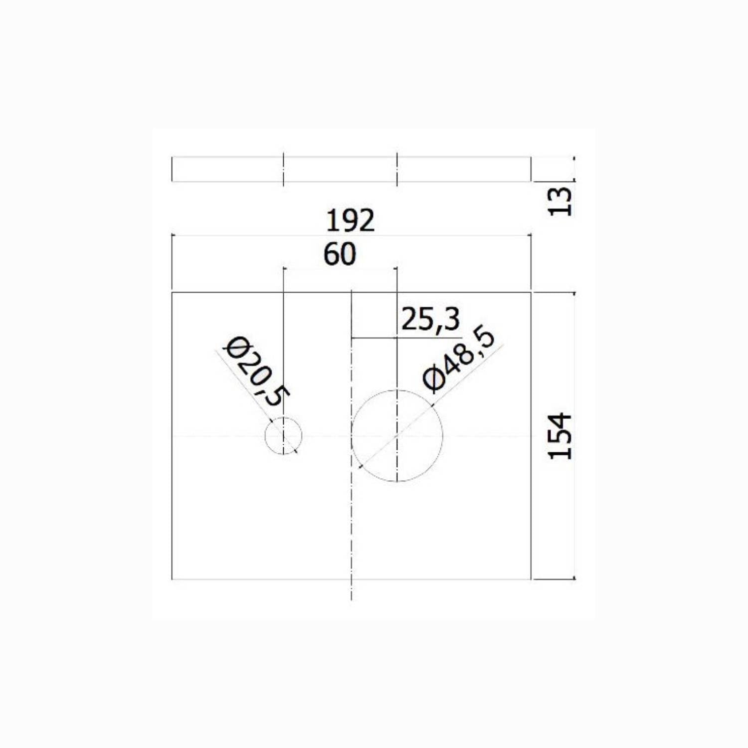 Miscelatore incasso con deviatore PBOX 015  codice LESBOX015CR piastra ABS leva  serie Level Cromo Paffoni