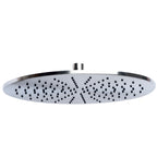 Soffione doccia tondo diametro 30 cm in acciaio inox 316L ispezionabile con ugelli anticalcare