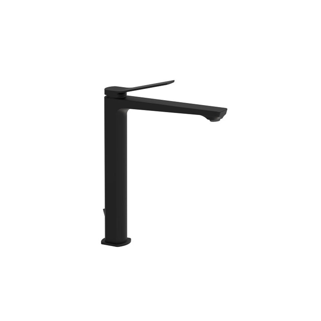 Miscelatore lavabo alto senza scarico Paffoni serie Tilt - Nero Opaco