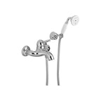 Miscelatore vasca con doccetta serie Giorgia modello GI024CRC Cromato bianco Ral Paffoni