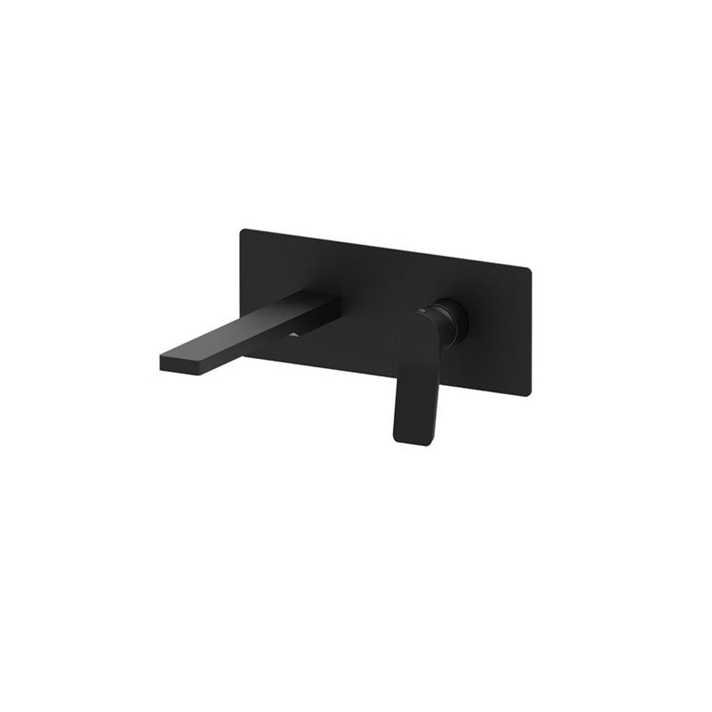 Miscelatore incasso lavabo Paffoni serie Tilt - l. 150 mm - Nero Opaco