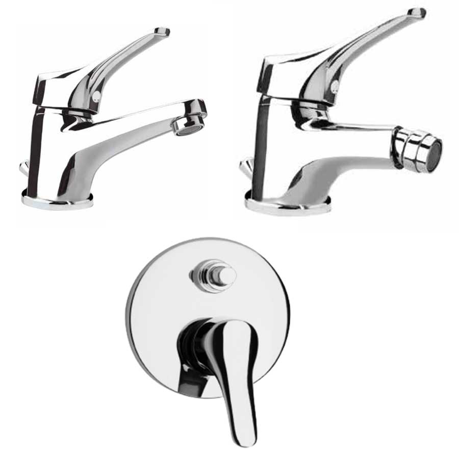 Set di miscelatori da bagno per lavabo