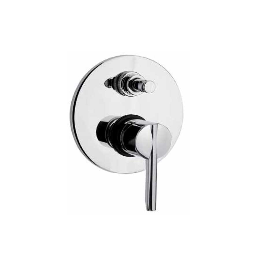 Miscelatore Monocomando per Doccia incasso con Deviatore PIN con scarico e cartuccia a dischi ceramici by Argo Rubinetterie