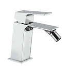 Set di rubinetti Lavabo Alto e Bidet cromato lucido collezione BLADE di Mamoli Rubinetterie