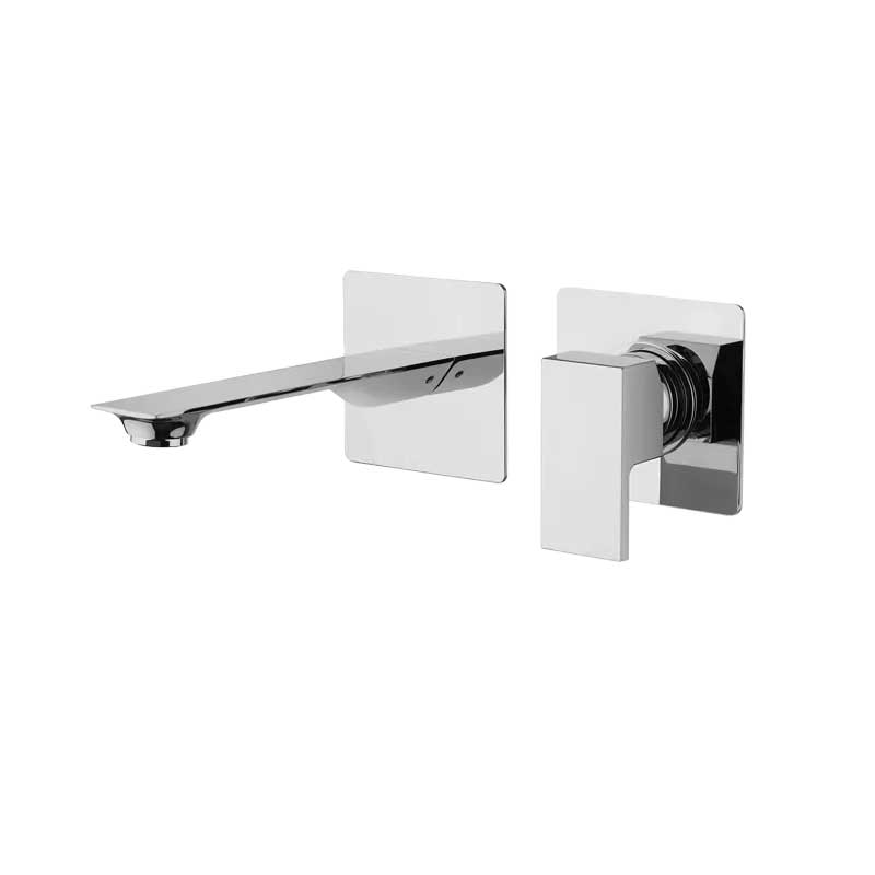 Set di rubinetti Lavabo Incasso e Bidet cromato lucido collezione BLADE di Mamoli Rubinetterie
