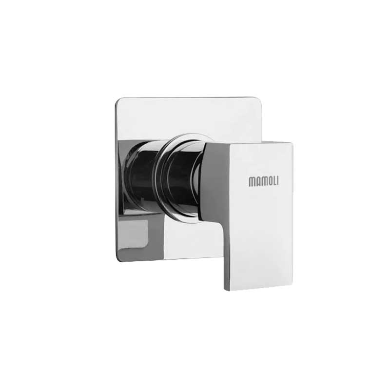 Miscelatore Doccia completo di parte incasso in ottone Cromato collezione Blade di Mamoli Rubinetterie
