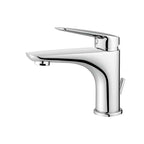 Miscelatore monocomando lavabo con scarico finitura cromato lucido collezione Penelope di Mamoli Rubinetterie