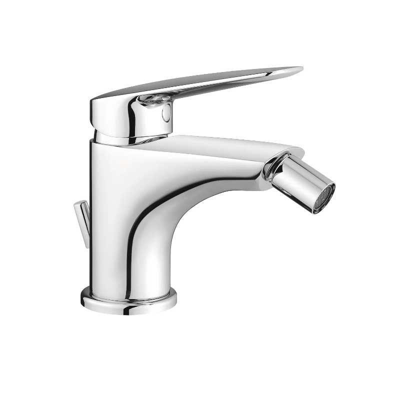 Miscelatore monocomando Bidet con scarico finitura cromato lucido collezione Penelope di Mamoli Rubinetterie