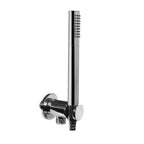 Kit doccia Paffoni serie Jocker con soffione miscelatore e doccetta cromati
