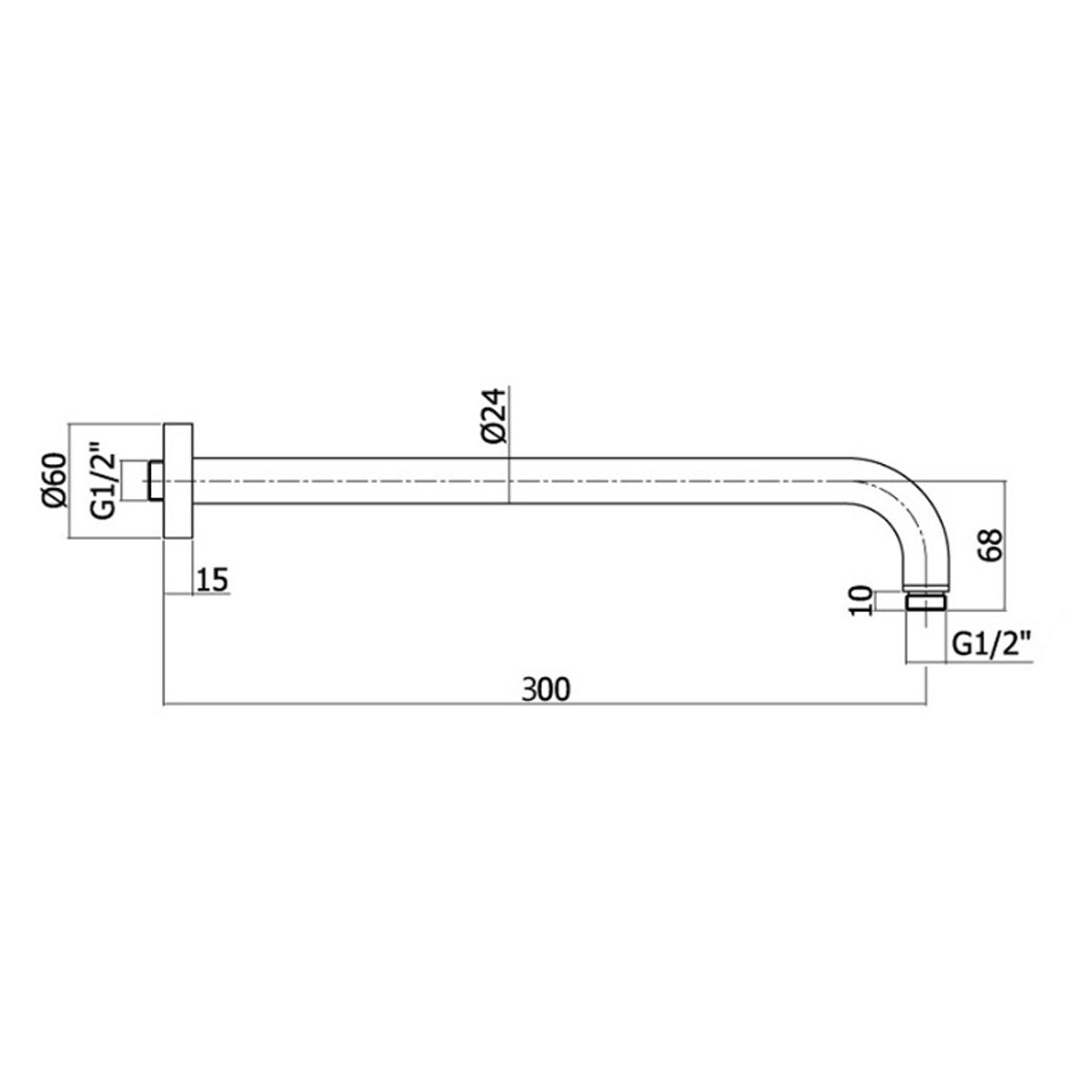 Kit doccia Paffoni serie Jocker con soffione miscelatore e doccetta cromati