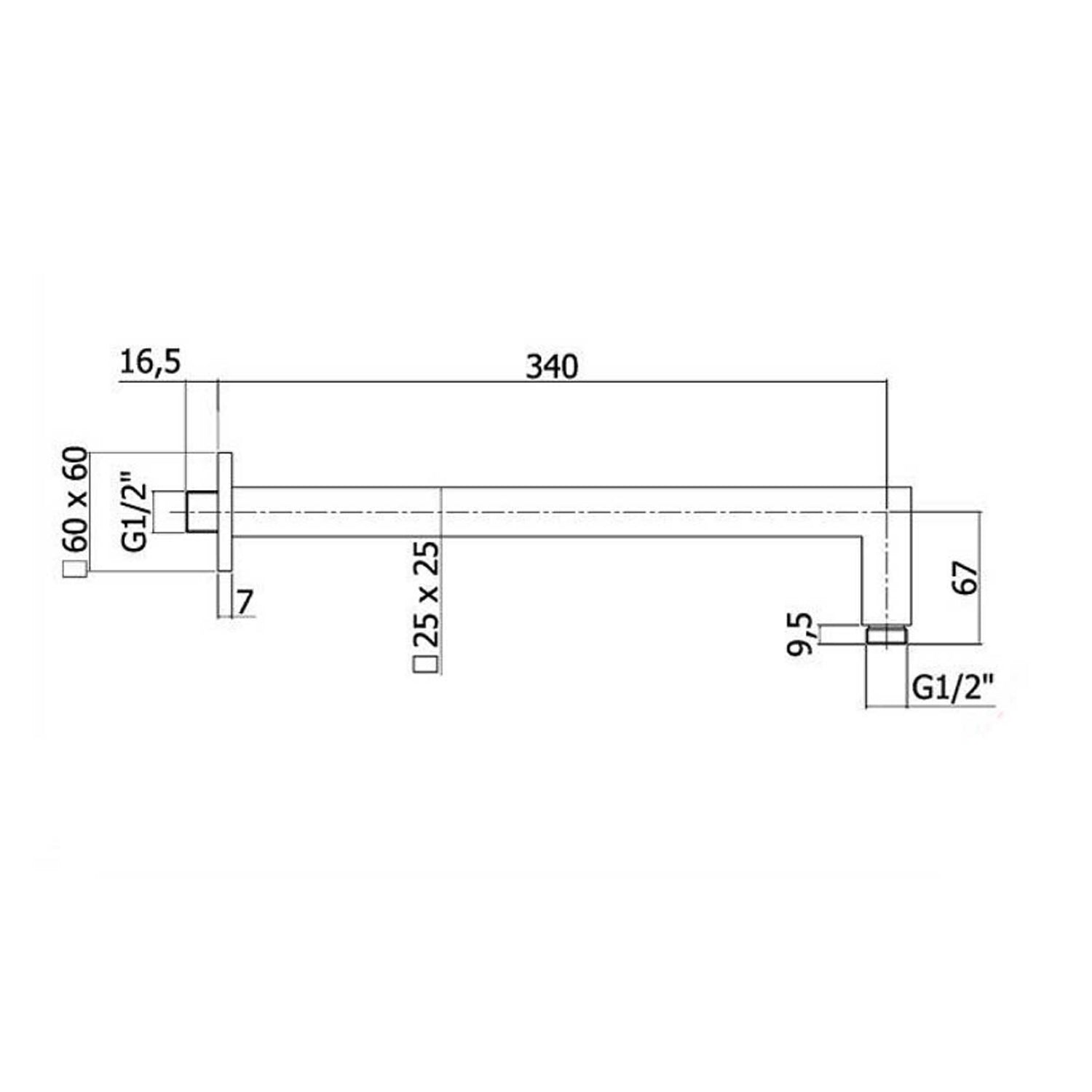 Kit doccia Paffoni serie Tilt con soffione miscelatore e doccetta cromati