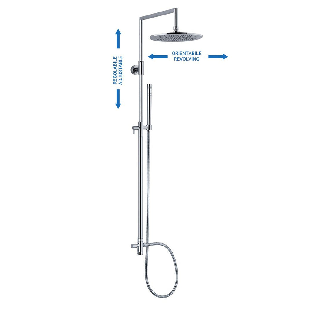 Colonna doccia tonda 2