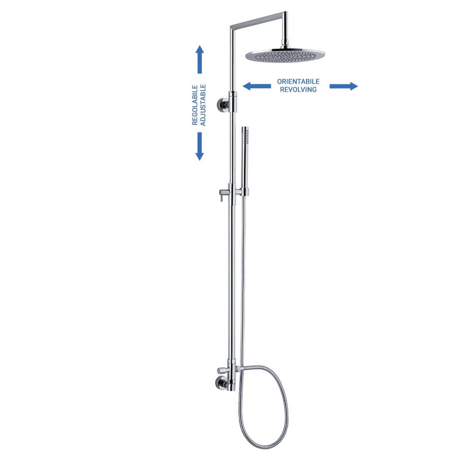 Colonna doccia tonda 2