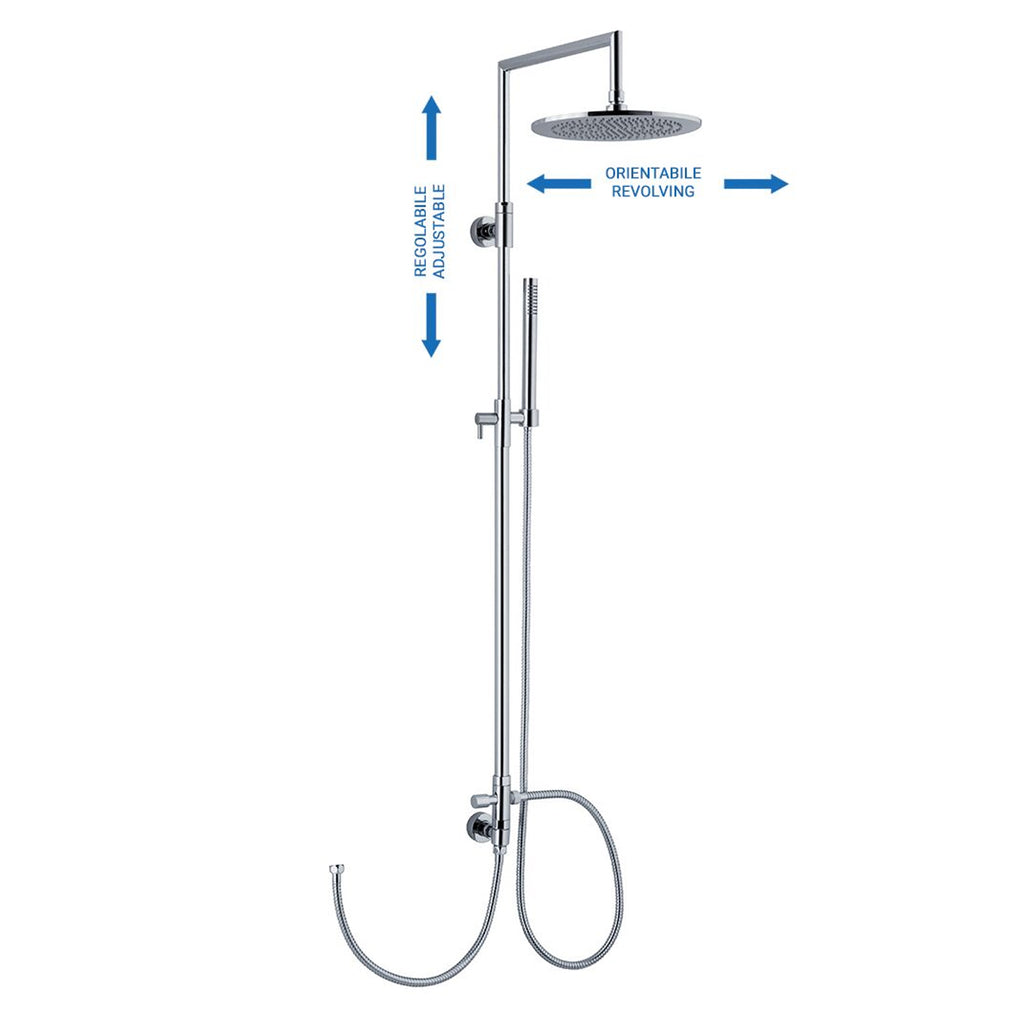 Colonna doccia tonda 2
